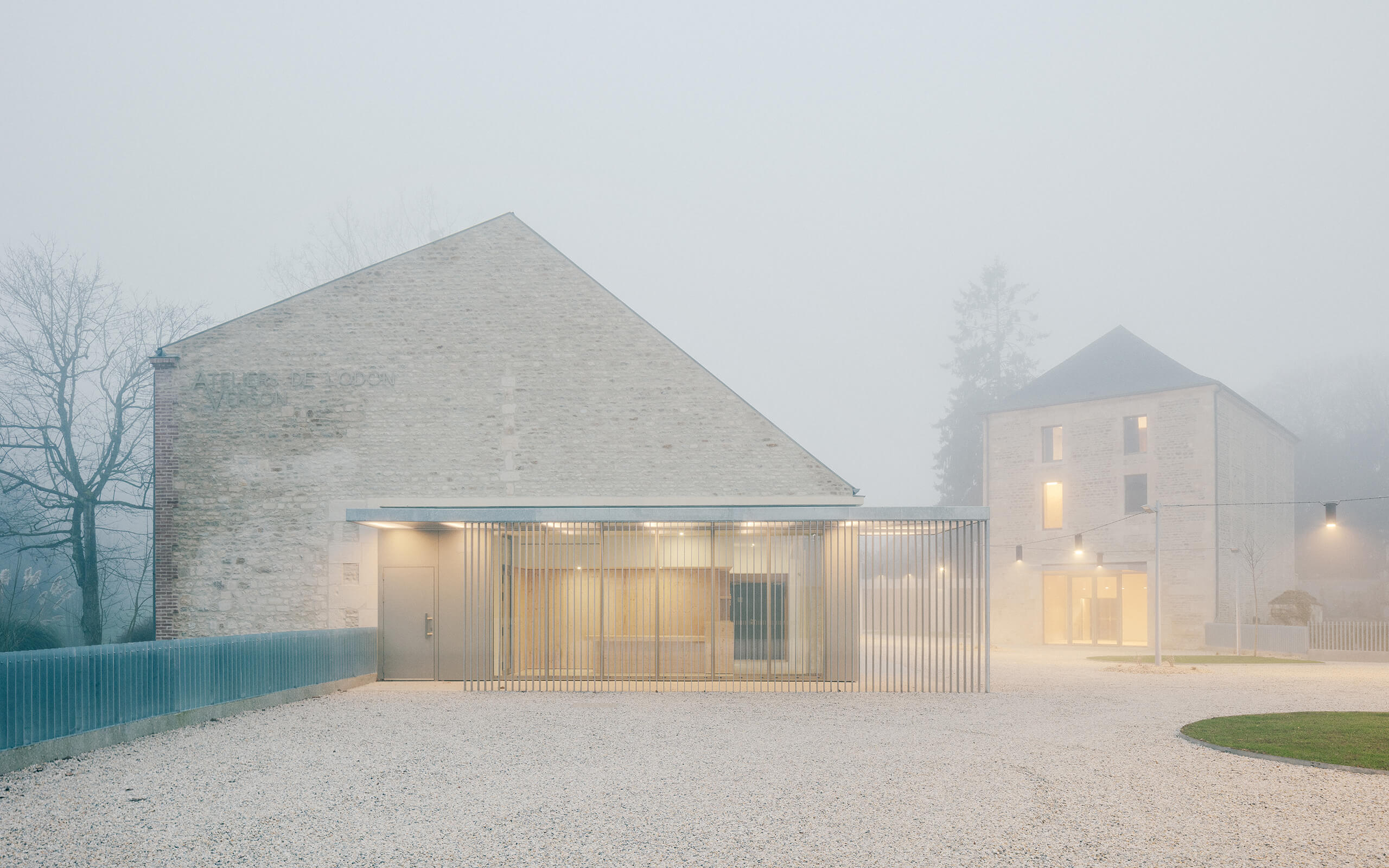 Ateliers de l'Odon dans la brume - Verson (14)
